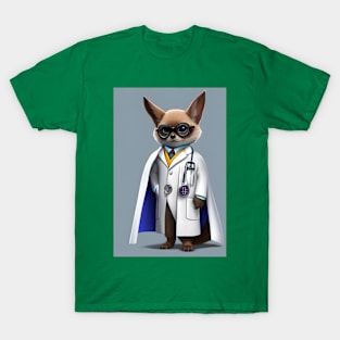 Doctor bat in coat T-Shirt